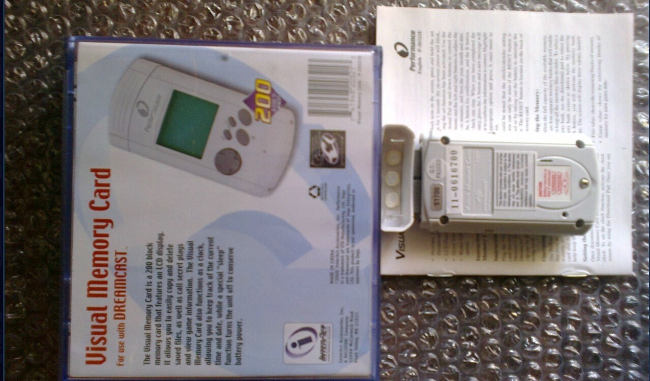  Sega Dreamcast  Performance vmu