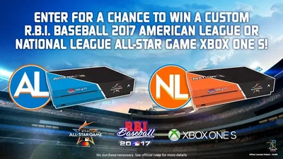 Microsoft Xbox One S RBI Baseball All-Star Game 2017 Console