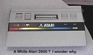 Atari 2600 Jr White