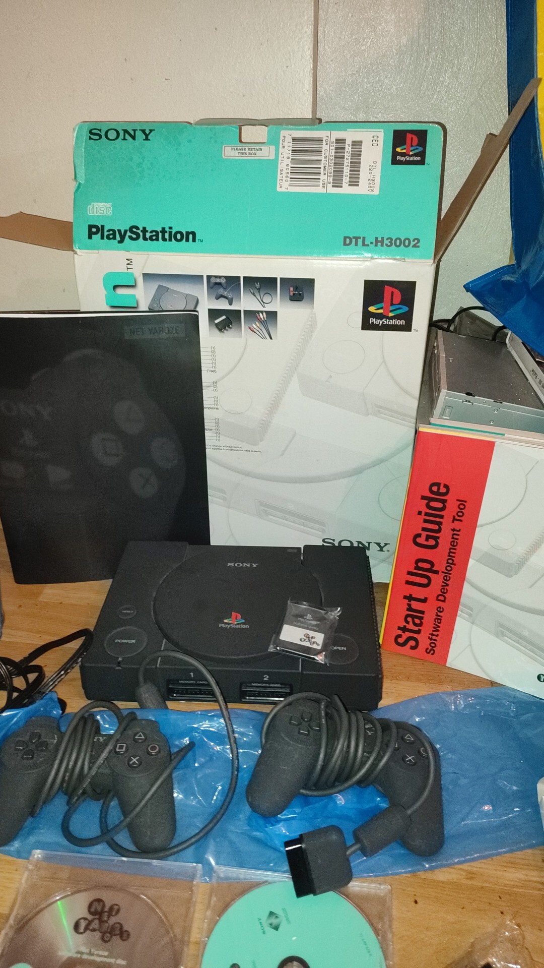 Sony Playstation Net Yaroze Black Console