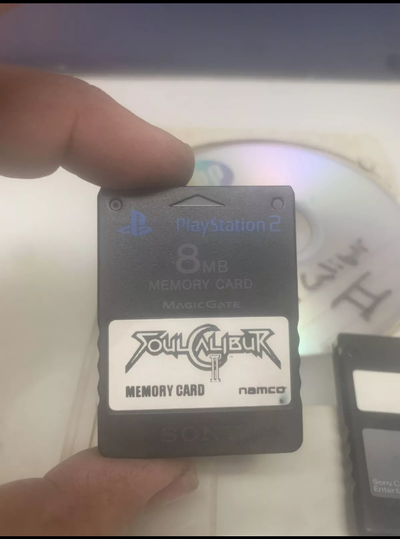 Sony PlayStation 2 Soul calibur II Conquest card