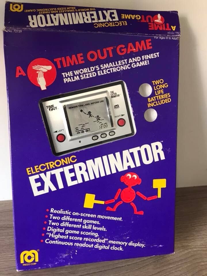  Nintendo Game &amp; Watch Time Out Exterminator 