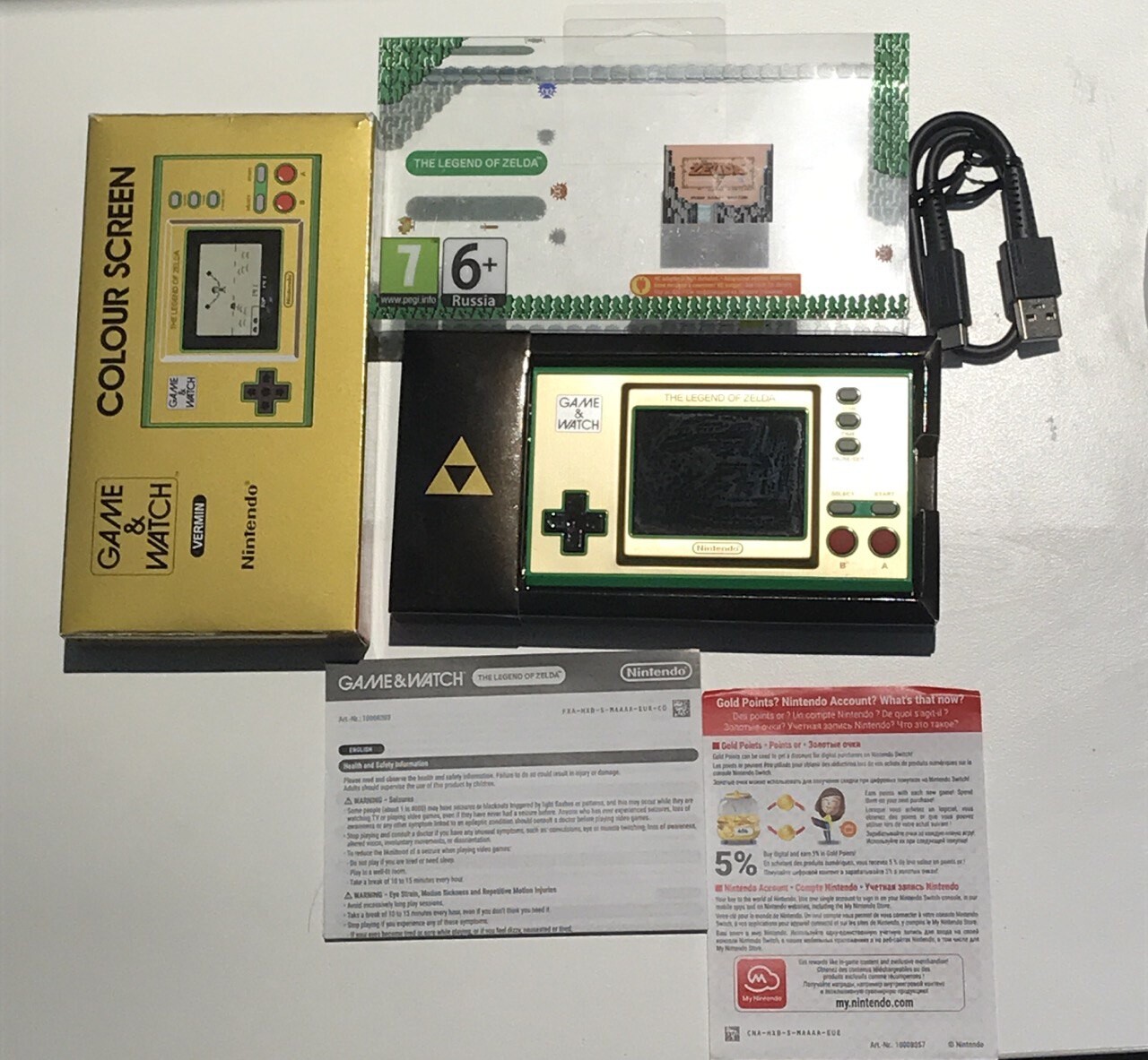 Nintendo Game and Watch the Legend of Zelda 35th Anniversary [EU]