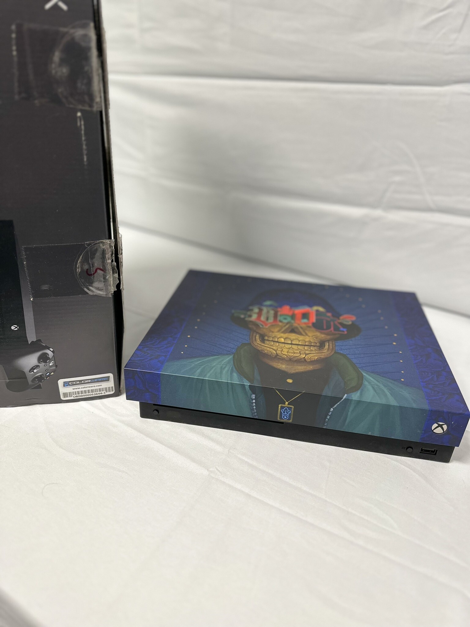 Microsoft Xbox One X Dia de los Muertos Vodoo Console