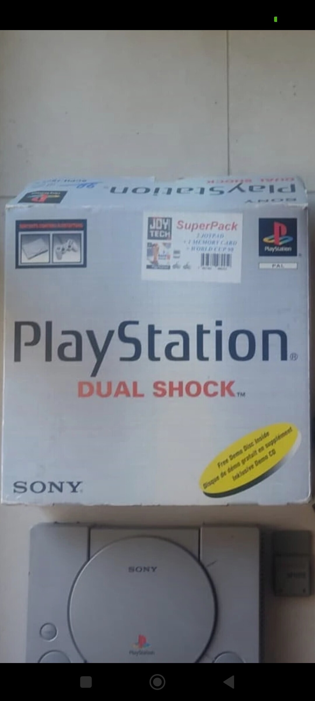  Sony PlayStation PlayStation 1 JoyTech SuperPack World Cup 98