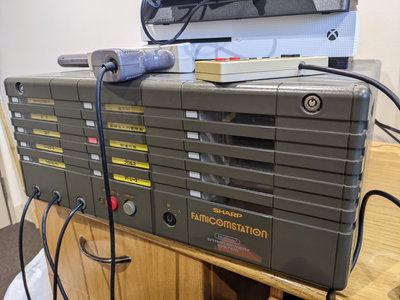 Nintendo Famicom Sharp FamicomStation