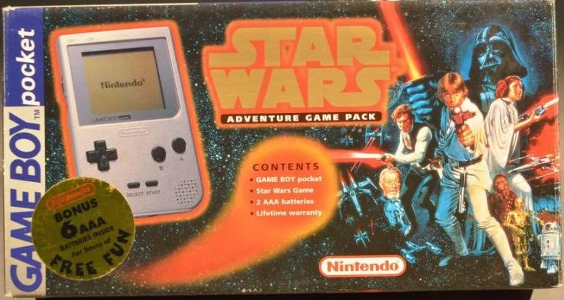  Nintendo Game Boy Pocket Star Wars  Bundle