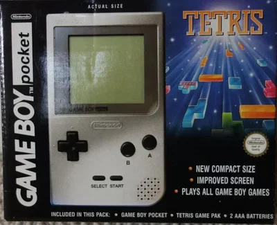 Nintendo Game Boy Pocket Tetris Bundle