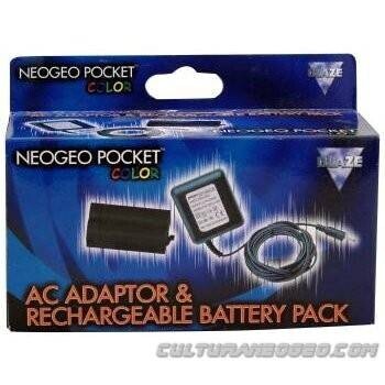  Neo Geo Pocket Color Blaze AC Adapter &amp; Rechargeable Battery Pack