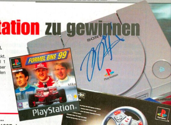  Sony PlayStation Heinz-Harald Frentzen Console