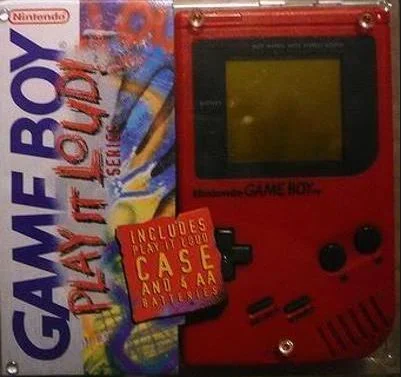  Nintendo Game Boy Crystal Case Red Console [NA]