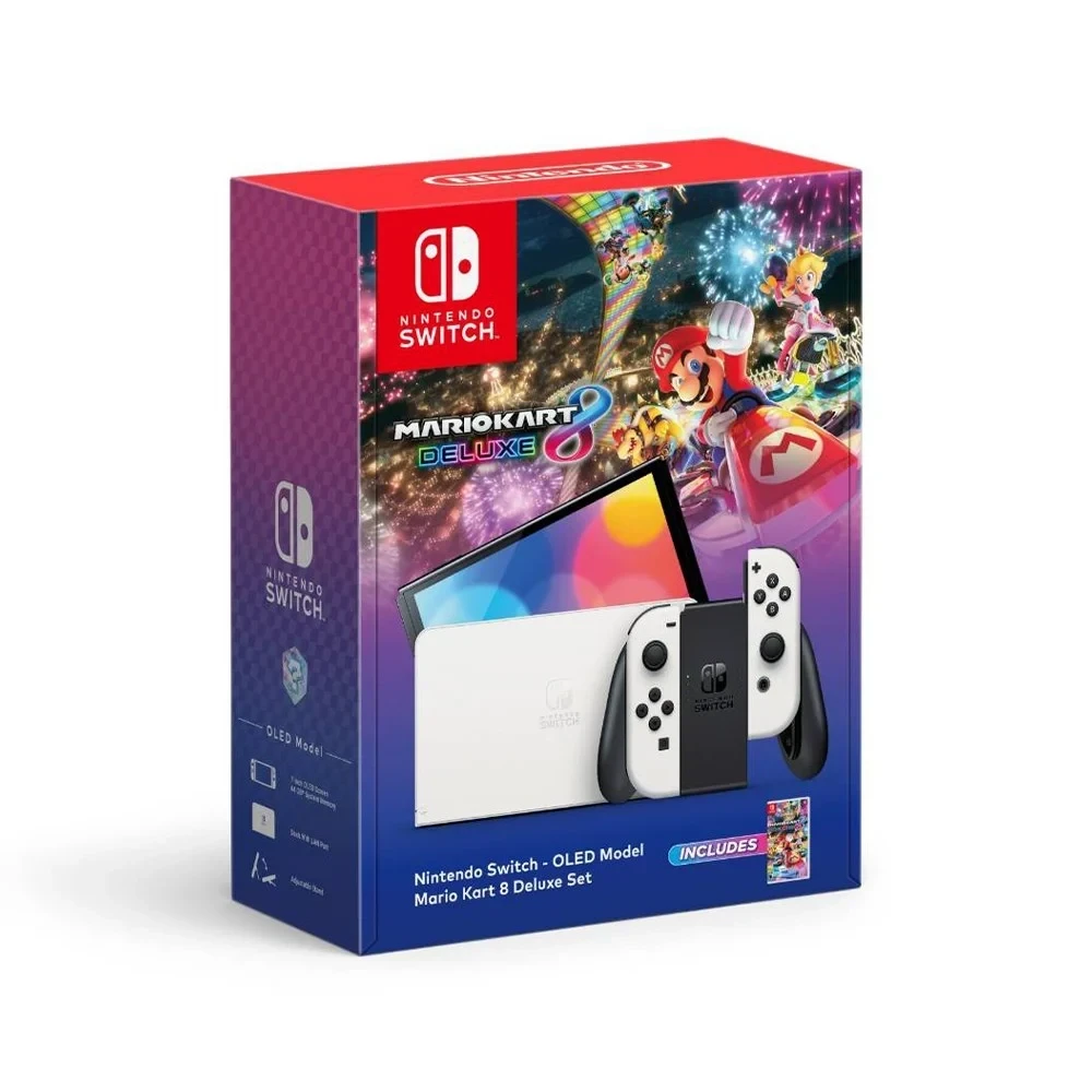  Nintendo Switch OLED Model Mario Kart 8 Deluxe Bundle [SEA]