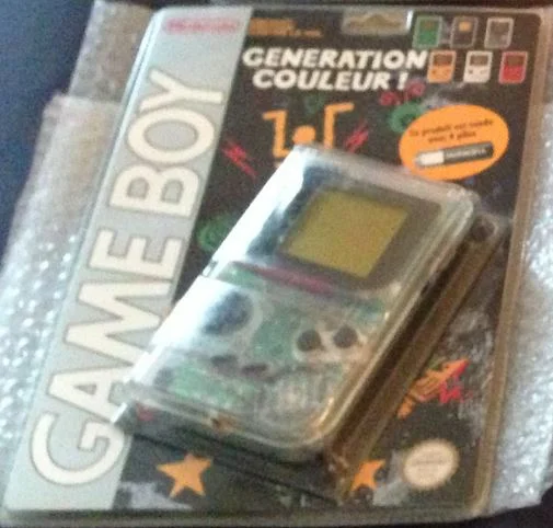  Nintendo Game Boy Generation Couleur Clear Console