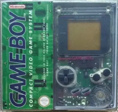 Nintendo Game Boy Crystal Case Clear Console