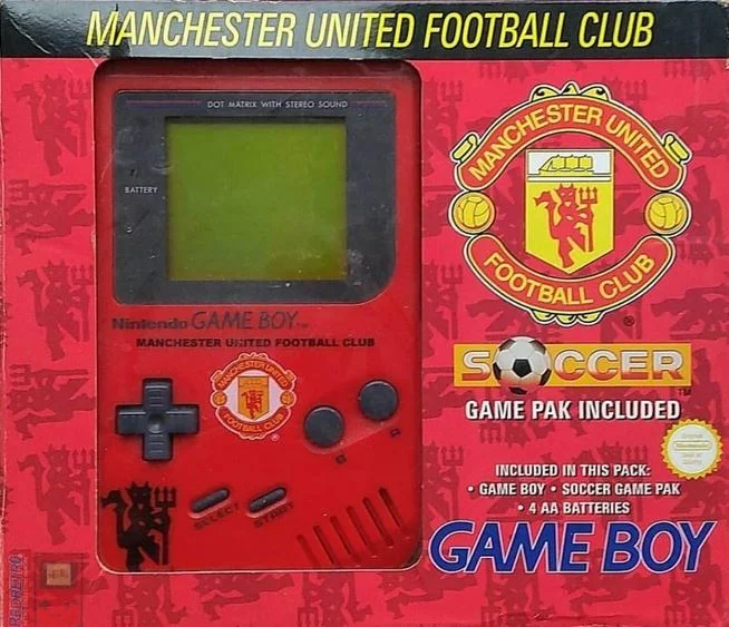  Nintendo Game Boy Manchester United Window Console