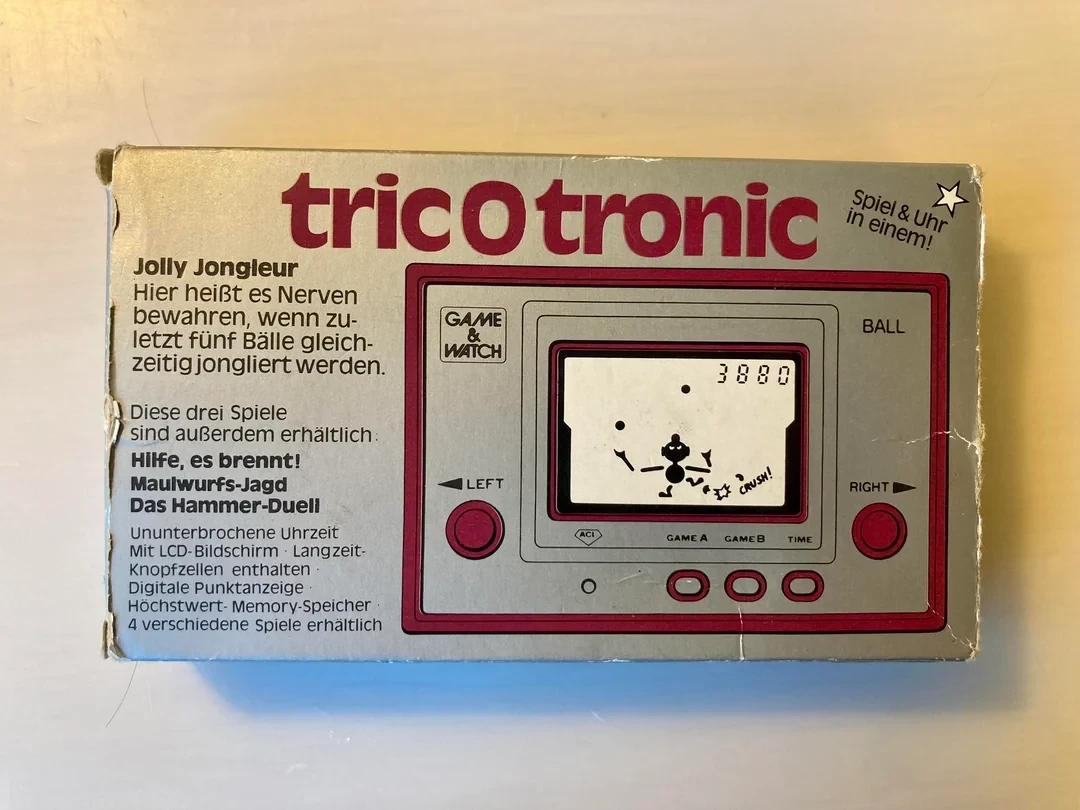  Nintendo Game &amp; Watch Jolly Jongleur Tric O Tronic