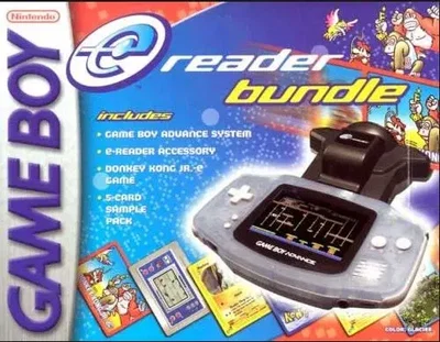 Nintendo Game Boy Advance E-Reader Purple Console Bundle