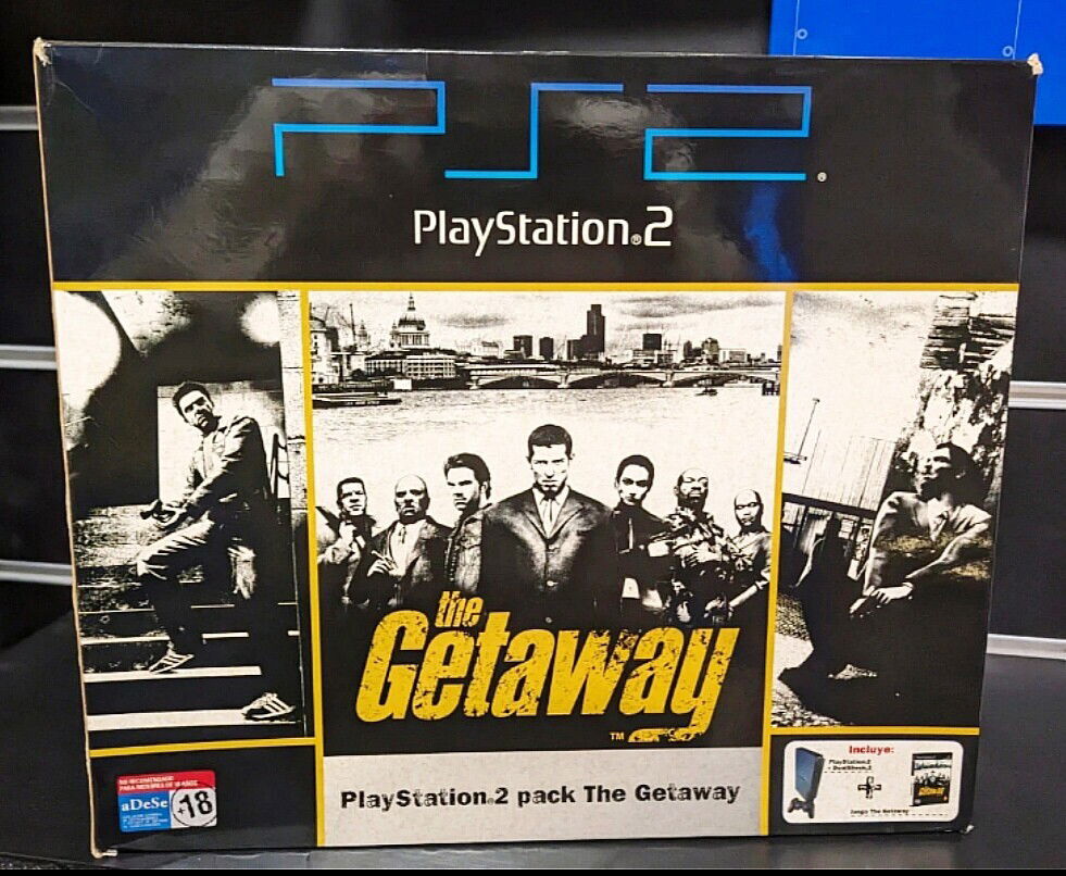  Sony PlayStation 2 Pack The Getaway Bundle