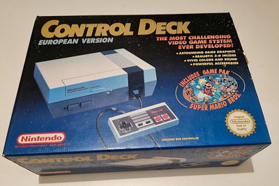 NES Control Deck Gamepak Super Mario Bros [SCN]