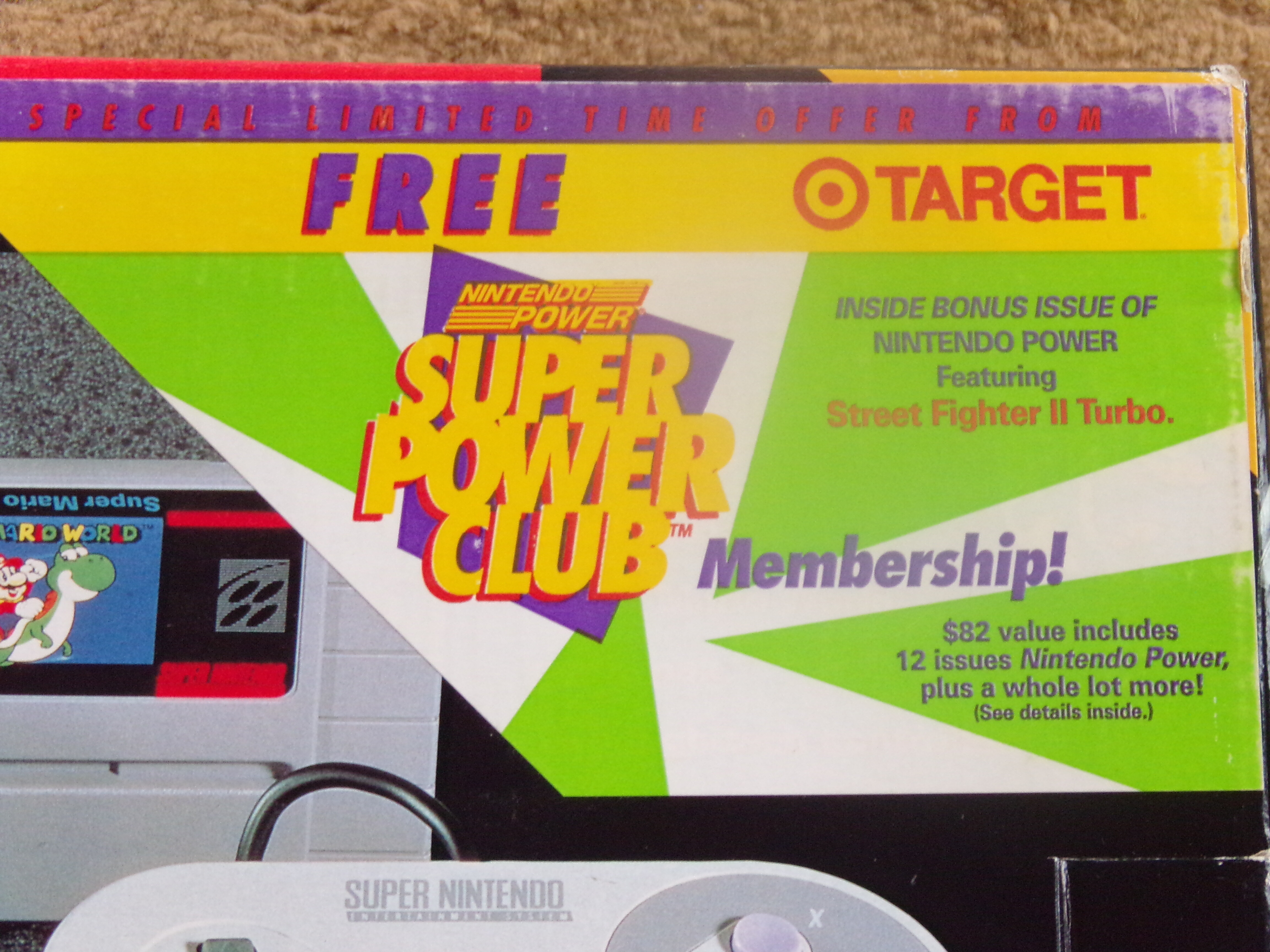 SNES Club Nintendo Target Bundle