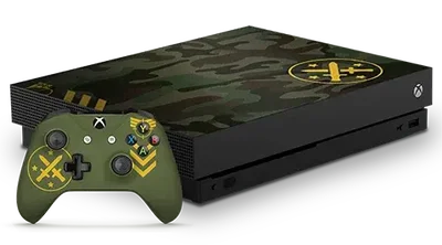 Microsoft Xbox One X Call of Duty Veterans Us Army Console