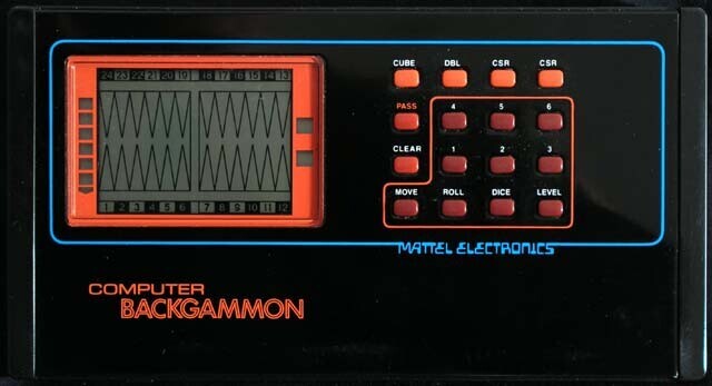  Mattel Electronics Computer Backgammon