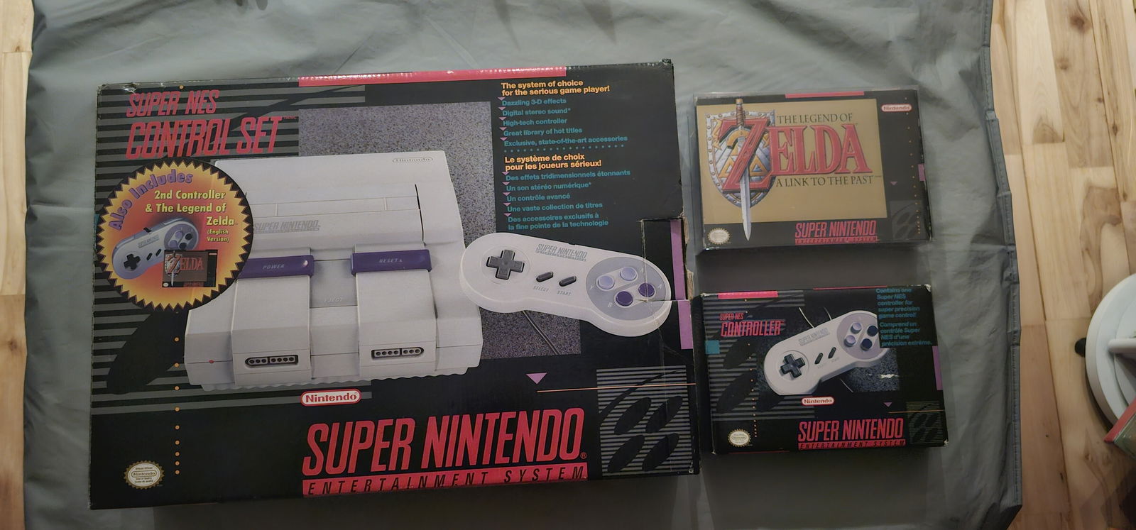  Nintendo SNES Zelda Bundle Bonus Promo Pack