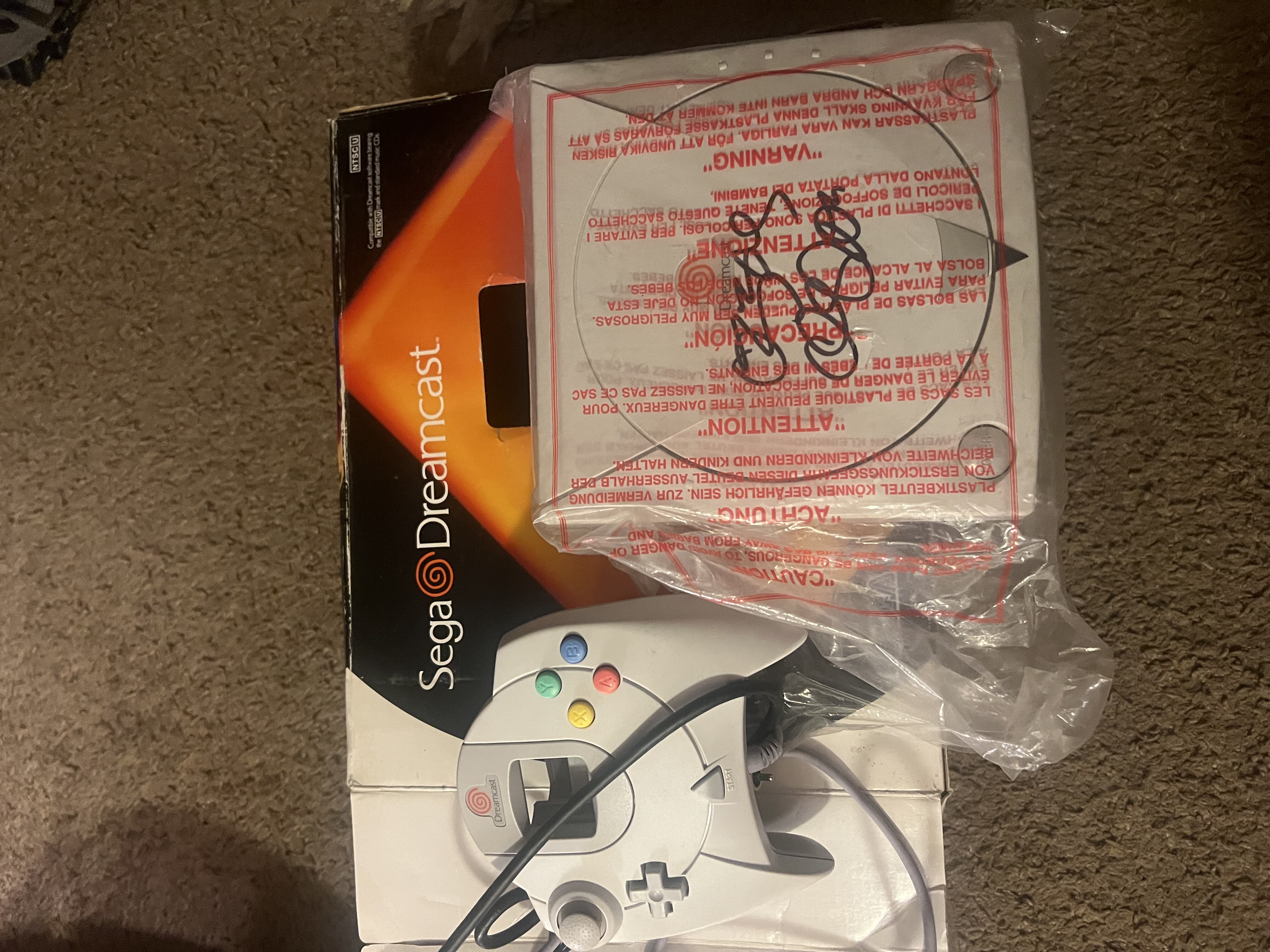 Sega Dreamcast Ozzfest Console