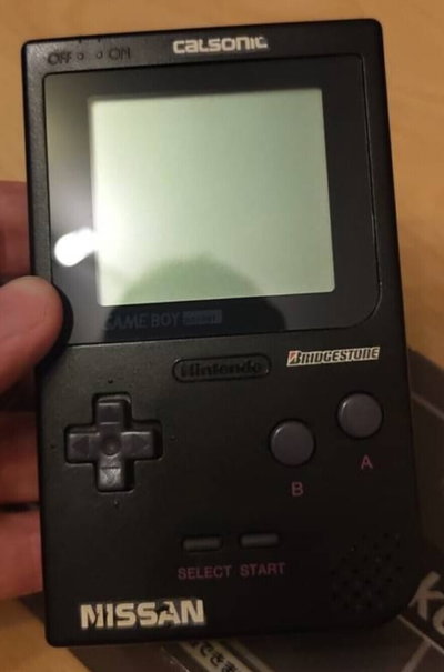 Nintendo Game Boy Pocket Calsonic Bridgestone Nissan Console