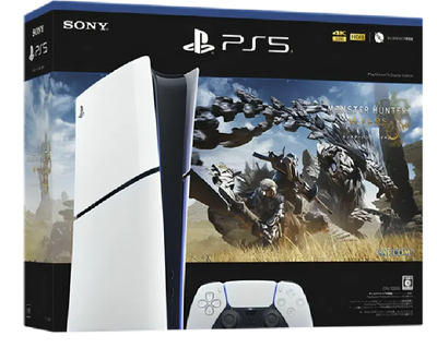 Sony PlayStation 5 Digital Edition: Monster Hunter Wilds Bundle