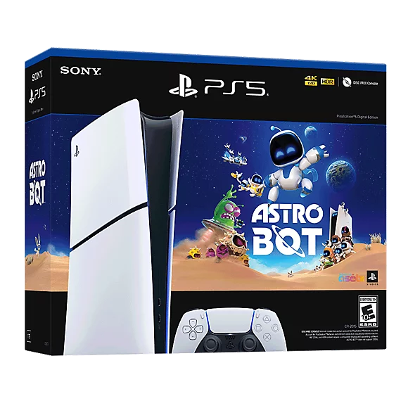  Sony PlayStation 5 Digital Edition: Astro Bot Bundle