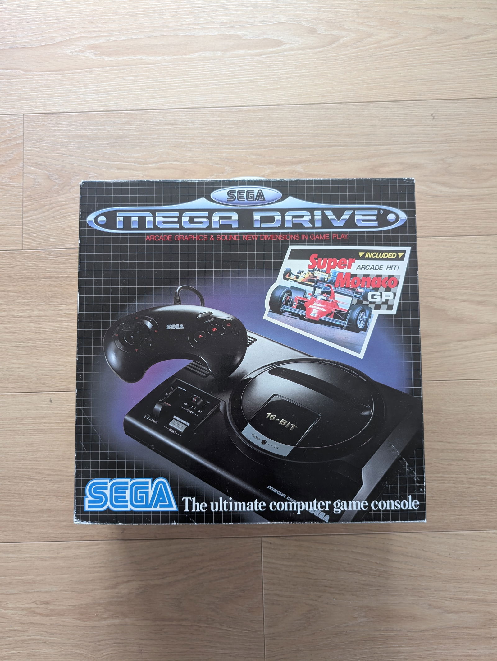 Sega Genesis Mega Drive Super Monaco GP Bundle