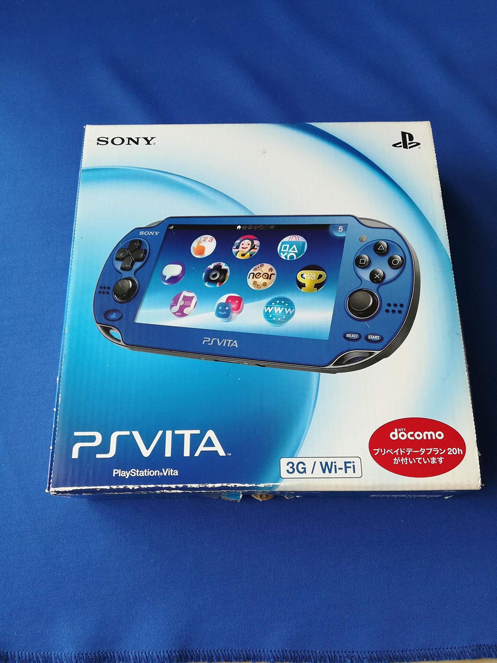  Sony PlayStation Vita Sapphire Blue Console