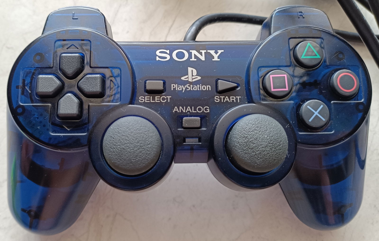  Sony PlayStation 2 Midnight Blue Controller