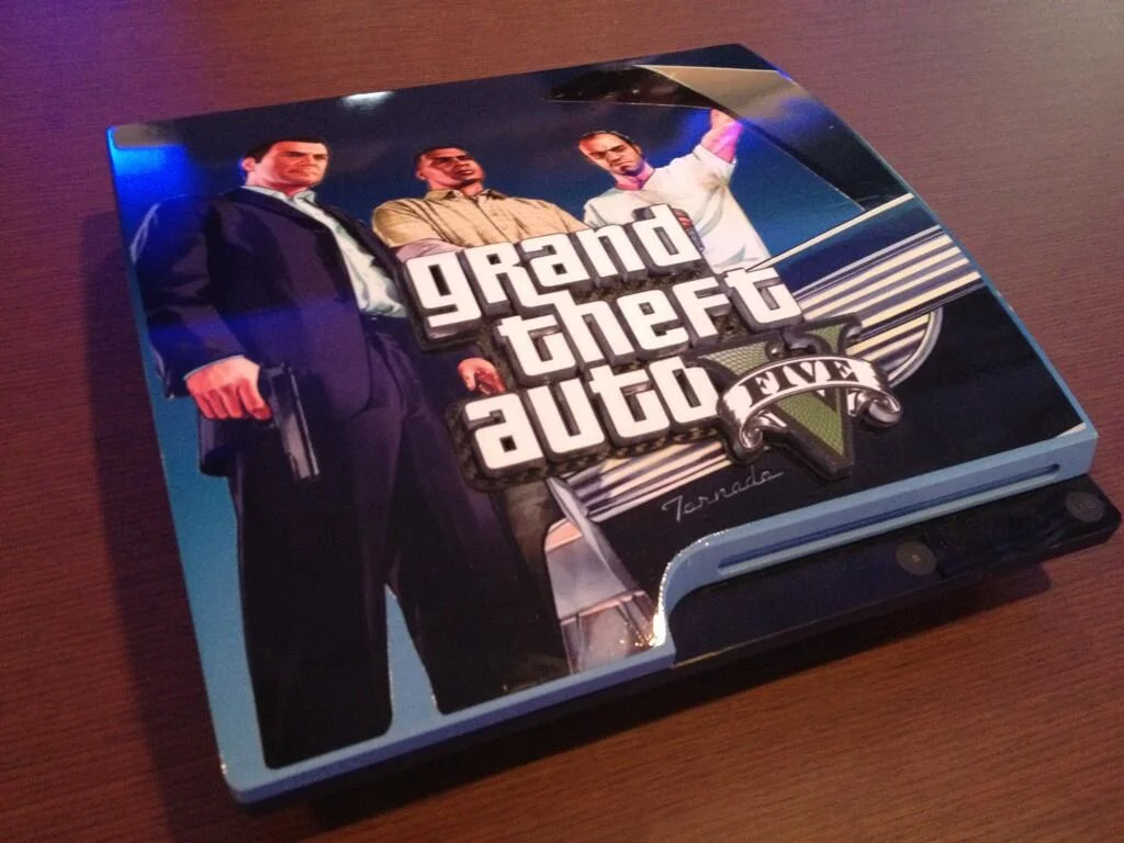  Sony PlayStation 3 Slim Grand Theft Auto V Console