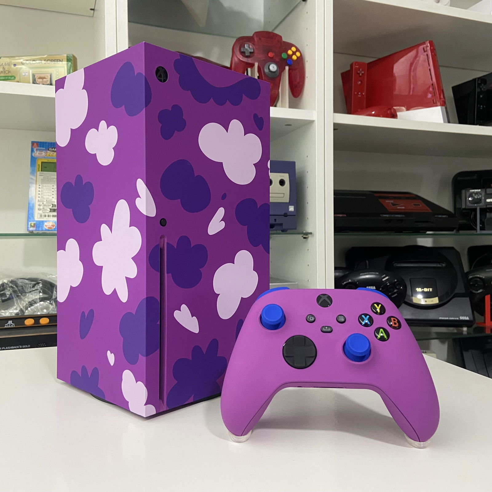  Microsoft Xbox Series X Purple Fanta Console