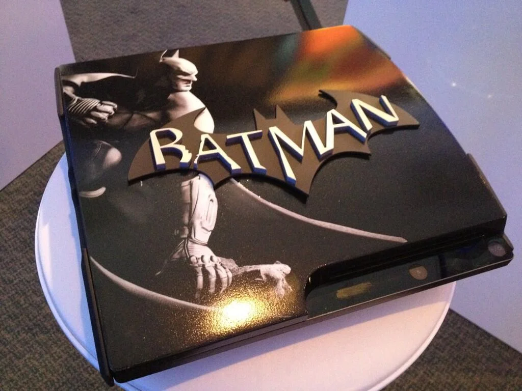  Sony PlayStation 3 Slim Batman Console