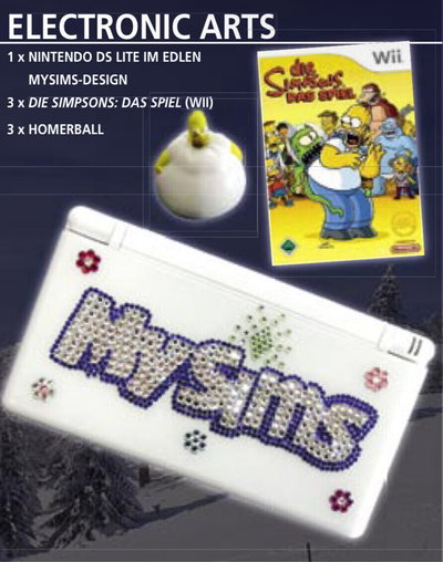 Nintendo DS Lite N-Zone MySims Console