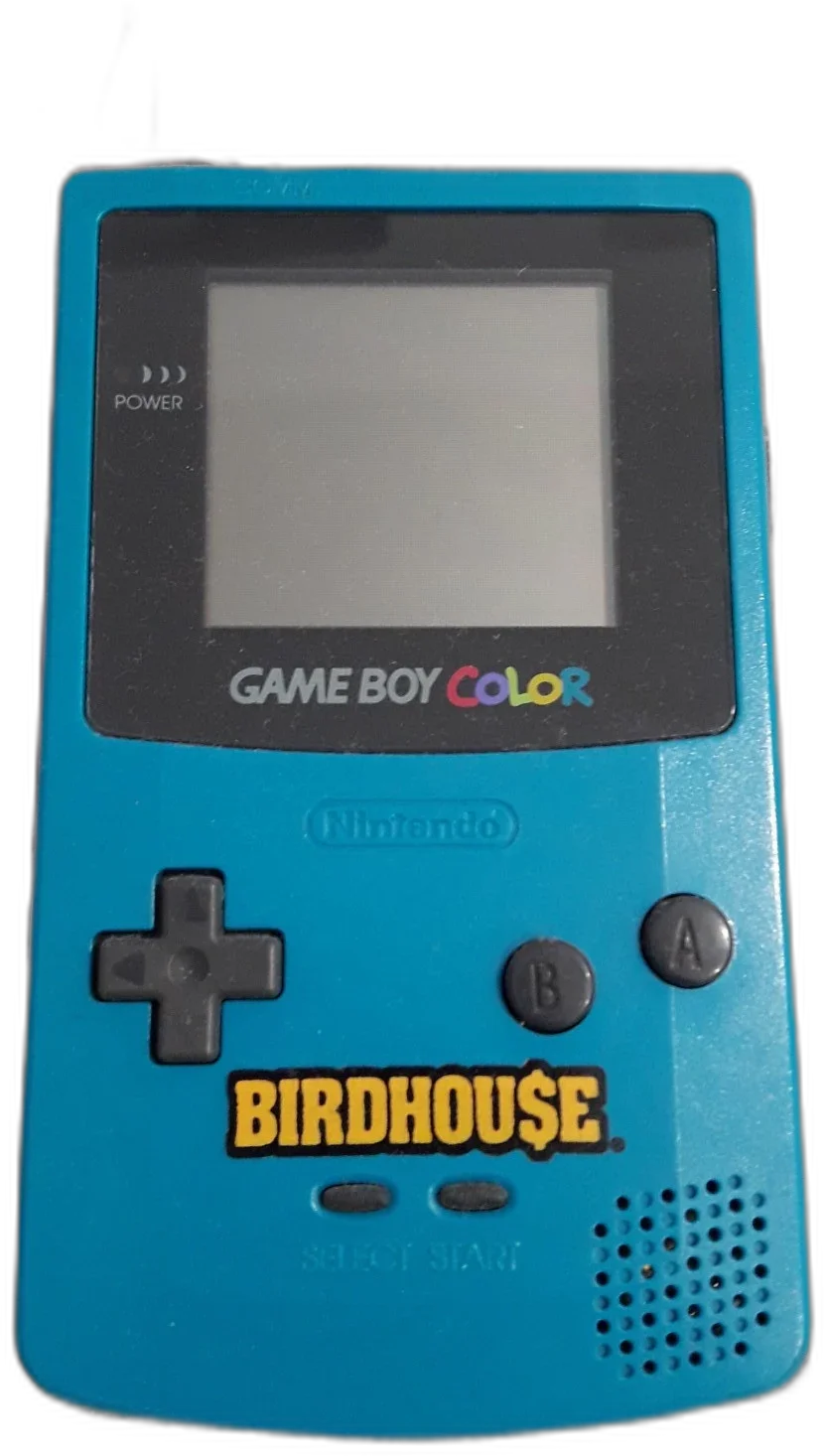  Nintendo Game Boy Color Birdhouse Console