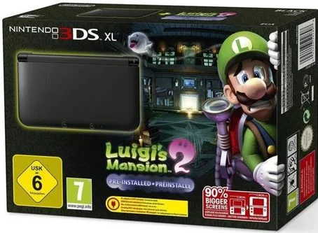  Nintendo 3DS XL Luigi&#039;s Mansion 2 Bundle