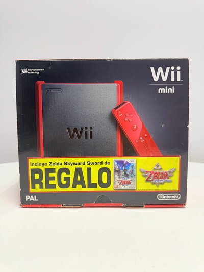 Nintendo Wii Mini Zelda Skyward Sword Bundle