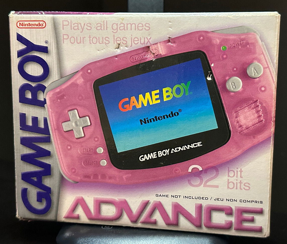  Nintendo Game Boy Advance Fuchsia Console [CAN]