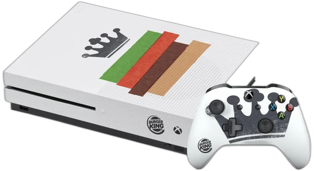  Microsoft Xbox One S Burger King Console