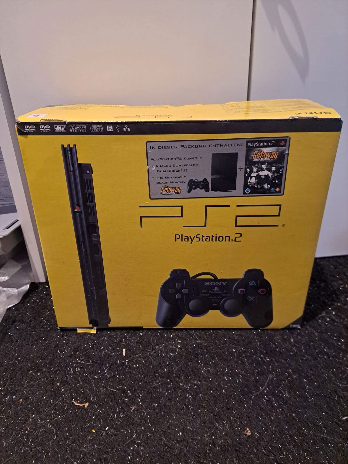  Sony PlayStation 2 Slim Getaway Black Monday Bundle