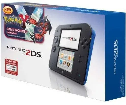 Nintendo 2DS Pokemon Y Blue Bundle - Consolevariations