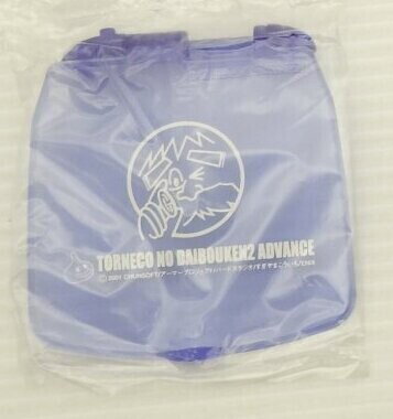 Nintendo Game Boy Advance Torneko no Daibouken 2 Screen Cover Advance Clear Blue