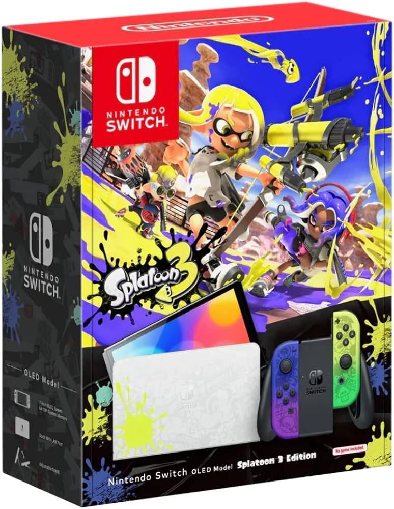 Nintendo Switch OLED Splatoon 3 Console [EU]