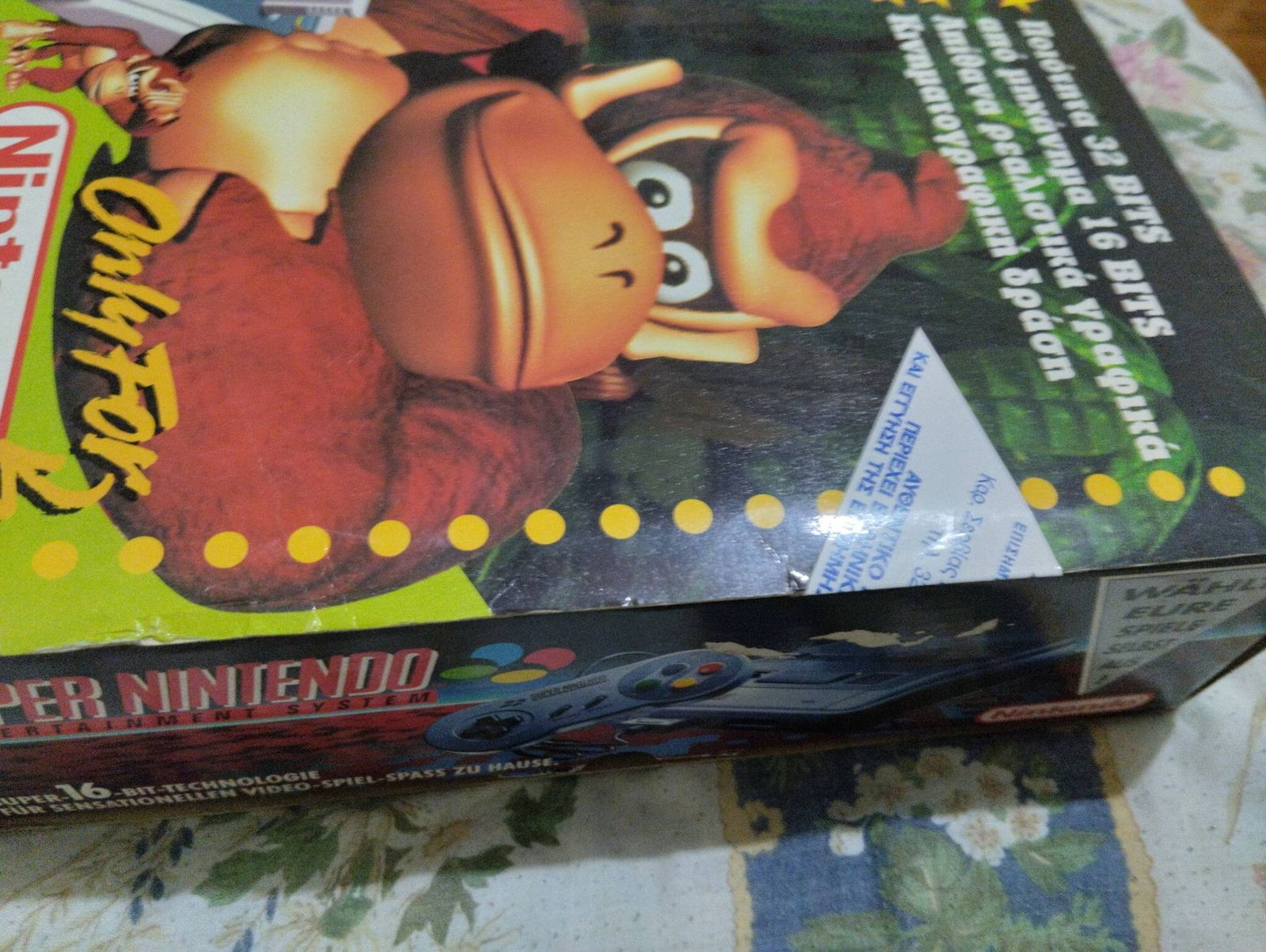 SNES Donkey Kong Country Set [GR]