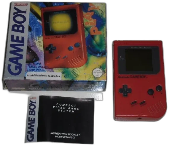  Nintendo Game Boy Radiant Red Console [NA]