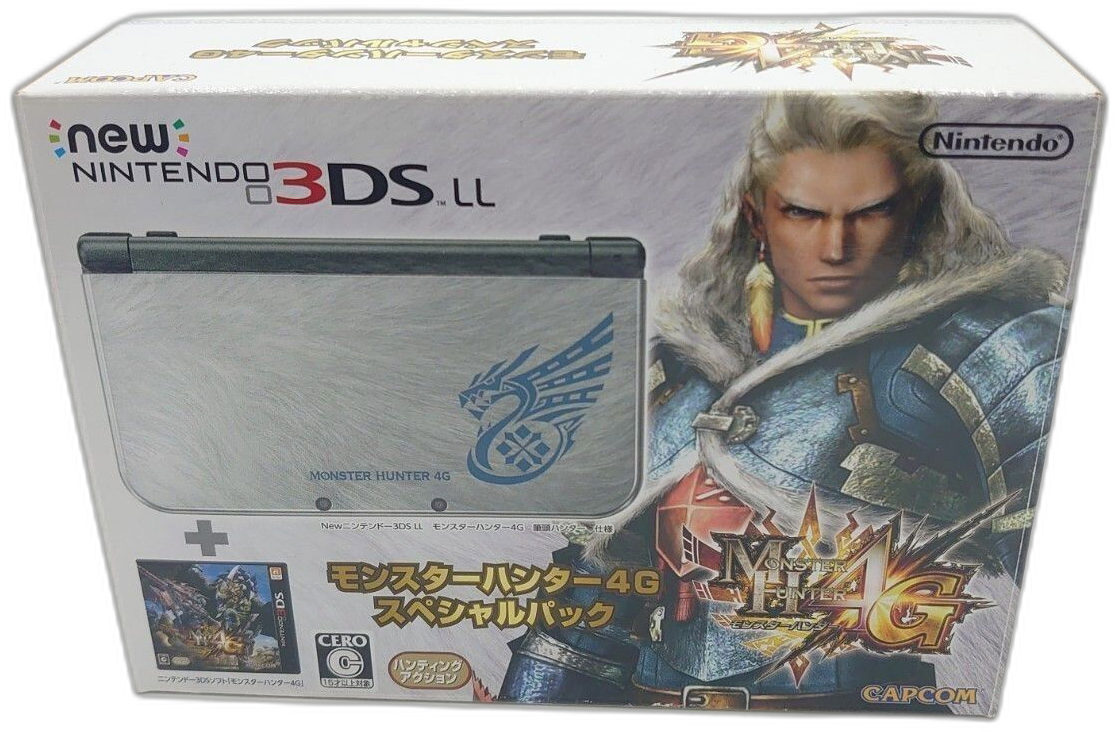 New Nintendo 3DS XL Monster Hunter 4G Ultimate Console [JP]